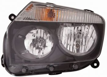 Левая фара (под корректор) BodyParts Renault Duster  HS (2010-2015) дорестайлинг