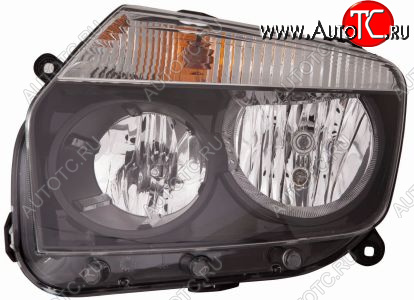 7 449 р. Левая фара (под корректор) BodyParts  Renault Duster  HS (2010-2015) дорестайлинг  с доставкой в г. Кемерово