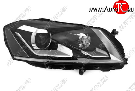 35 949 р. Правая фара (с электрокорректором, ксенон) DEPO Volkswagen Passat B7 седан (2010-2015)  с доставкой в г. Кемерово
