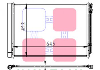 F10 КОНДЕНСАТОР КОНДИЦ (см.каталог) BODYPARTS bmf1010-931