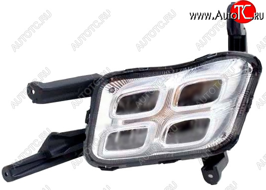 4 899 р. Левая противотуманная фара (диодная) BODYPARTS  KIA Optima  3 TF (2013-2016) рестайлинг седан  с доставкой в г. Кемерово