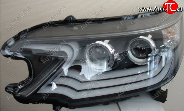 48 999 р. CR-V ФАРА Л+П (КОМПЛЕКТ) ТЮНИНГ С СВЕТЯЩ.СЕКЦИЯМИ +- ПКОРРЕКТОР (EAGLE EYES) ВНУТРИ ЧЕРН EAGLE EYES hdcrv12-000b-n  с доставкой в г. Кемерово