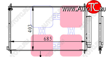 5 249 р. CR-V КОНДЕНСАТОР КОНДИЦ BODYPARTS hdcrv12-930  с доставкой в г. Кемерово