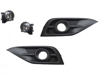 CR-V ФАРА ПРОТИВОТУМ Л+П (КОМПЛЕКТ) С РЕШЕТК BODYPARTS hdcrv12-072-n