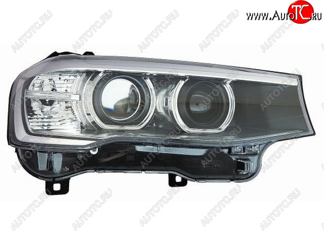 42 849 р. Правая фара (c электрокорректором, ксенон) DEPO  BMW X3  F25 (2014-2017) рестайлинг  с доставкой в г. Кемерово