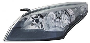 Левая фара (c электрокорректором) DEPO Renault Megane  седан (2013-2016)  рестайлинг