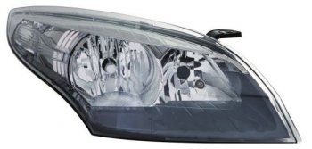 Правая фара (c электрокорректором) DEPO Renault Megane  седан (2013-2016)  рестайлинг