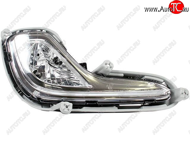 2 399 р. Противотуманная фара правая DEPO  Hyundai Solaris  RBr (2010-2014) седан дорестайлинг, хэтчбэк дорестайлинг  с доставкой в г. Кемерово