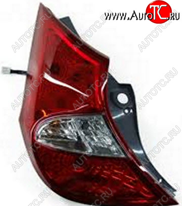 4 099 р. Левый фонарь BODYPARTS Hyundai Solaris RBr хэтчбэк дорестайлинг (2010-2014)  с доставкой в г. Кемерово