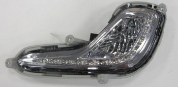 Левая противотуманная фара (диодная) BODYPARTS Hyundai Solaris  RBr (2010-2014) седан дорестайлинг