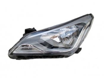 Левая фара (корректор) BODYPARTS Hyundai Solaris  RBr (2014-2017) седан рестайлинг