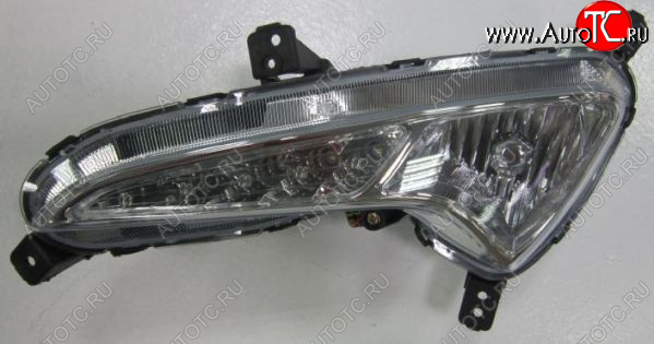 3 799 р. Левая противотуманная фара (диодная) BODYPARTS Hyundai Solaris RBr седан рестайлинг (2014-2017)  с доставкой в г. Кемерово