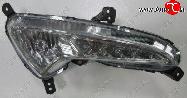 3 799 р. Правая противотуманная фара (диодная) BODYPARTS  Hyundai Solaris  RBr (2014-2017) седан рестайлинг  с доставкой в г. Кемерово
