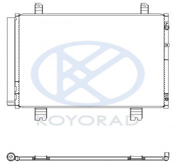 6 999 р. LS460600hL КОНДЕНСАТОР КОНДИЦ (KOYO) KOYORAD lxls407-930  с доставкой в г. Кемерово. Увеличить фотографию 1