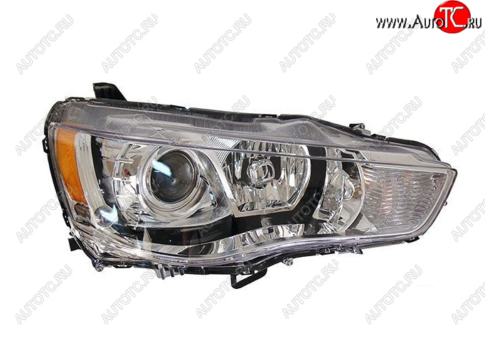 12 299 р. Правая фара (с электрокорректором, линзован) BODYPARTS Mitsubishi Outlander XL (CW)  рестайлинг (2010-2013)  с доставкой в г. Кемерово