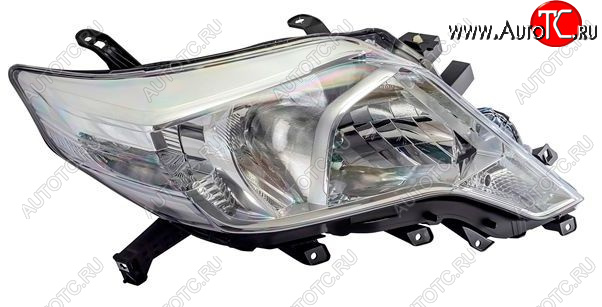0 р. Правая фара (под корректор) DEPO  Toyota Land Cruiser Prado  J150 (2013-2017) 1-ый рестайлинг  с доставкой в г. Кемерово