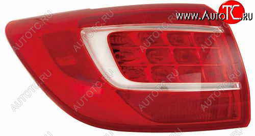5 649 р. Левый фонарь DEPO  KIA Sportage  3 SL (2010-2014) дорестайлинг  с доставкой в г. Кемерово