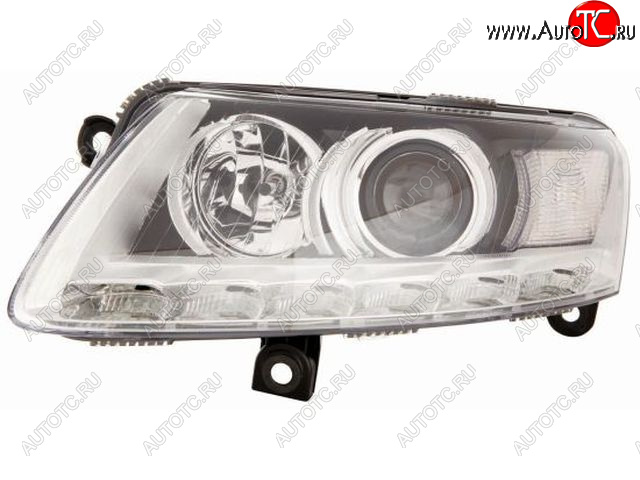 28 699 р. Фара правая (ксенон, под корректор) DEPO  Audi A6  C6 (2008-2010) рестайлинг, седан  с доставкой в г. Кемерово