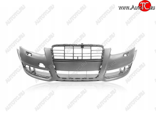 11 299 р. AUDI A6 БАМПЕР ПЕРЕДН С ОТВ ПОМЫВАТ ФАР , ПДАТЧ , ГРУНТ (Китай) BODYPARTS ai0a608-161  с доставкой в г. Кемерово