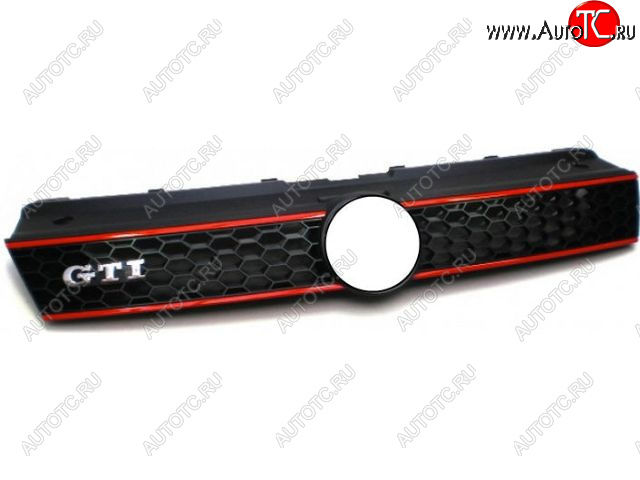 4 399 р. POLO РЕШЕТКА РАДИАТОРА С КРАСН МОЛДИНГ , GTI (Тайвань) API vwplo10-100  с доставкой в г. Кемерово