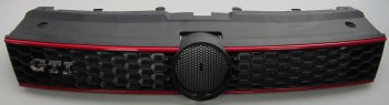 4 099 р. POLO РЕШЕТКА РАДИАТОРА С КРАСН МОЛДИНГ , GTI (Китай) BODYPARTS vwplo10-104  с доставкой в г. Кемерово. Увеличить фотографию 1