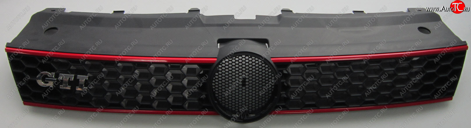 4 099 р. POLO РЕШЕТКА РАДИАТОРА С КРАСН МОЛДИНГ , GTI (Китай) BODYPARTS vwplo10-104  с доставкой в г. Кемерово