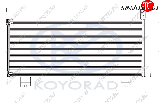 12 949 р. RX270350450h КОНДЕНСАТОР КОНДИЦ (KOYO) KOYORAD lxrx409-930  с доставкой в г. Кемерово
