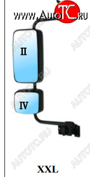 11 899 р. TGA {TGM 06-TGL 05-TGA XXL 00-} ЗЕРКАЛО ЛЕВ В СБОРЕ С КРОНШТЕЙН ВЕРХН ЭЛЕКТР , НИЖН МЕХАН С ПОДОГРЕВ (DEPO) DEPO matga00-455-l  с доставкой в г. Кемерово