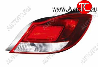 0 р. Правый фонарь DEPO  Opel Insignia  A (2008-2013) дорестайлинг седан  с доставкой в г. Кемерово