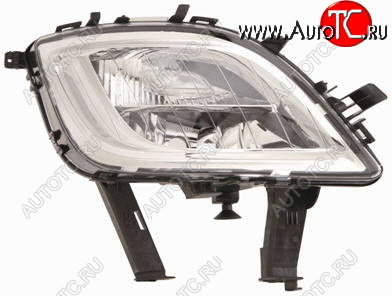 4 649 р. Противотуманная фара правая DEPO  Opel Astra  J (2012-2015) седан рестайлинг (хром)  с доставкой в г. Кемерово