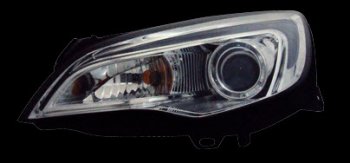ASTRA ФАРА Л+П (КОМПЛЕКТ) ТЮНИНГ ЛИНЗОВАН С СВЕТЯЩ.СЕКЦИЯМИ , РЕГ.МОТОР (JUNYAN) ВНУТРИ ХРОМ JUNYAN opast09-000h-n