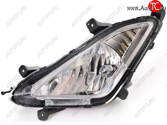3 299 р. Противотуманная фара левая DEPO Hyundai Avante (2010-2013)  с доставкой в г. Кемерово