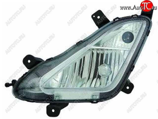 4 389 р. Противотуманная фара левая DEPO  Hyundai Elantra  MD (2010-2013) дорестайлинг (+ходовые огни)  с доставкой в г. Кемерово