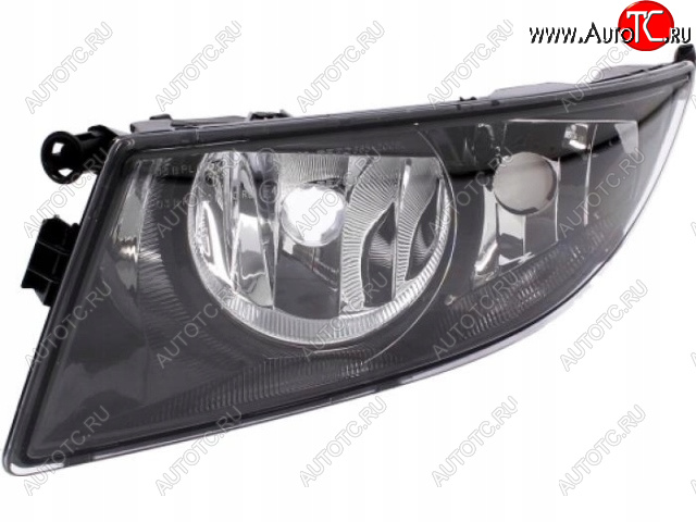 3 499 р. Противотуманная фара левая DEPO  Skoda Fabia  Mk2 (2010-2014) универсал рестайлинг, хэтчбэк рестайлинг  с доставкой в г. Кемерово