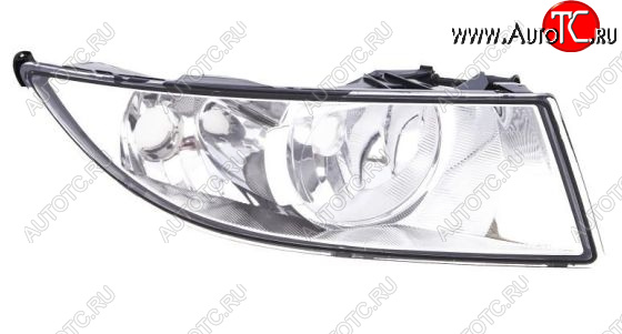 3 299 р. Противотуманная фара правая DEPO  Skoda Fabia  Mk2 (2010-2014) универсал рестайлинг  с доставкой в г. Кемерово