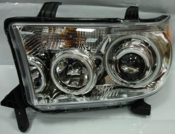 37 599 р. SEQUOIA {TUNDRA} ФАРА Л+П (КОМПЛЕКТ) ТЮНИНГ ЛИНЗОВАН С СВЕТЯЩ ОБОДК , ДИОД (EAGLE EYES) ВНУТРИ ХРОМ EAGLE EYES tyset07-001h-n  с доставкой в г. Кемерово. Увеличить фотографию 1