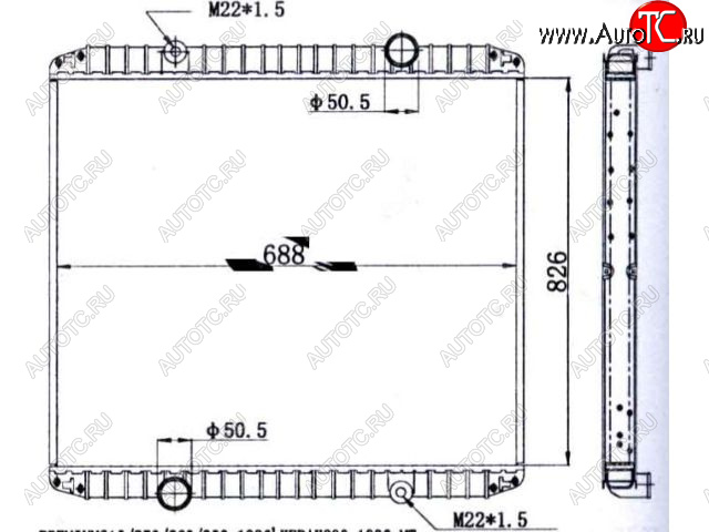 12 799 р. PREMIUM (826 x 688 mm) РАДИАТОР ОХЛАЖДЕН BODYPARTS rnpre96-911  с доставкой в г. Кемерово