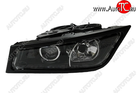 6 899 р. Противотуманная фара левая DEPO  Volvo FH  12 (2002-2012) 2-ое поколение (черная)  с доставкой в г. Кемерово