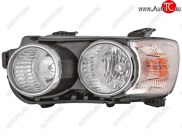 4 499 р. Левая фара (с электрокорректором) BODYPARTS Chevrolet Aveo T300 седан (2011-2015)  с доставкой в г. Кемерово