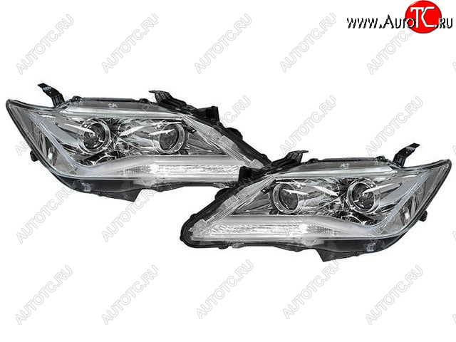 32 999 р. CAMRY ФАРА Л+П (КОМПЛЕКТ) ТЮНИНГ ЛИНЗОВАН (DEVIL EYES) С СВЕТЯЩ.СЕКЦИЯМИ РЕГ.МОТОР (EAGLE EYES) ВНУТРИ ХРОМ EAGLE EYES tycam11-004h-n  с доставкой в г. Кемерово