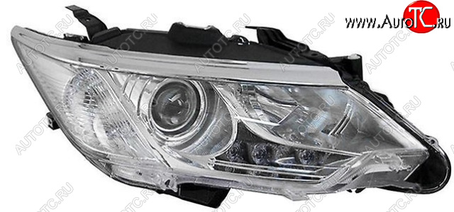 21 999 р. Правая фара (с электрокорректором, диодная) BodyParts  Toyota Camry  XV55 (2014-2017) 1-ый рестайлинг  с доставкой в г. Кемерово