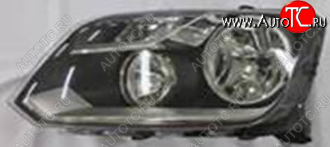 12 749 р. Левая фара (c электрокорректором) DEPO Volkswagen Amarok дорестайлинг (2009-2016)  с доставкой в г. Кемерово