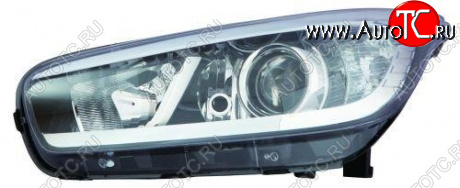 24 699 р. Левая фара (c электрокорректором) DEPO KIA Ceed 2 JD дорестайлинг, хэтчбэк (2012-2015)  с доставкой в г. Кемерово