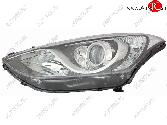 22 549 р. Левая фара (с электрокорректором, линзован) BodyParts  Hyundai I30  2 GD (2015-2017) рестайлинг, хэтчбэк 5 дв.  с доставкой в г. Кемерово