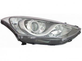 Правая фара (с электрокорректором, линзован) DEPO Hyundai I30  2 GD (2015-2017) рестайлинг, хэтчбэк 5 дв.