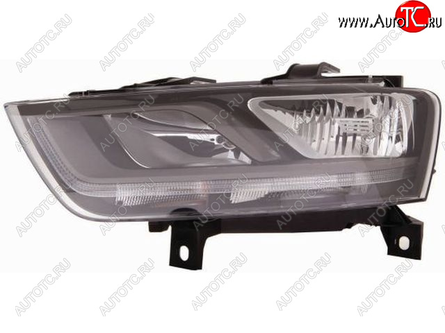 0 р. Левая фара (c электрокорректором) DEPO  Audi Q3  8U (2011-2015) дорестайлинг  с доставкой в г. Кемерово