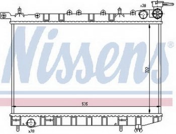 11 499 р. N14 (B13 1.5 1.6) РАДИАТОР ОХЛАЖДЕН MT 1.4 1.6 BODYPARTS nnn1491-910  с доставкой в г. Кемерово. Увеличить фотографию 1
