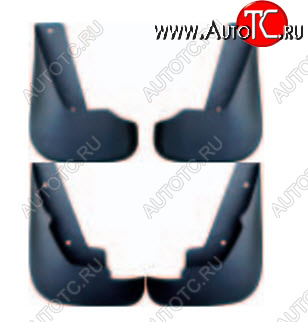 959 р. MONDEO БРЫЗГОВИК ПЕРЕДН КРЫЛА Л+П (КОМПЛЕКТ) + ЗАДН (4 шт) (Китай) BODYPARTS fdmon03-310-n  с доставкой в г. Кемерово