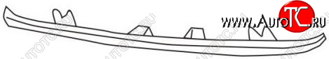949 р. SIERRA ПЛАНКА-ФАРТУК ПОД РЕШЕТКУ (Тайвань) ЧЕРН API fdsie91-140b  с доставкой в г. Кемерово
