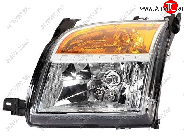 8 899 р. Левая фара (c электрокорректором) DEPO  Ford Fusion  1 (2005-2012)  рестайлинг, хэтчбэк  с доставкой в г. Кемерово